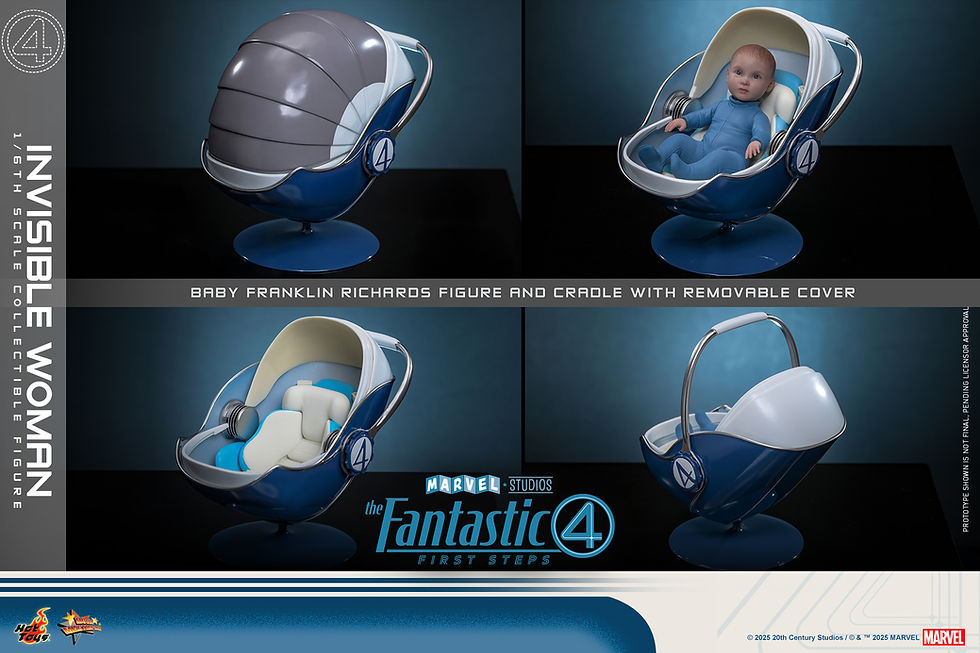 Miniatura: Hot Toys The Fantastic Four: First Steps Action Figure 1/6 Invisible Woman