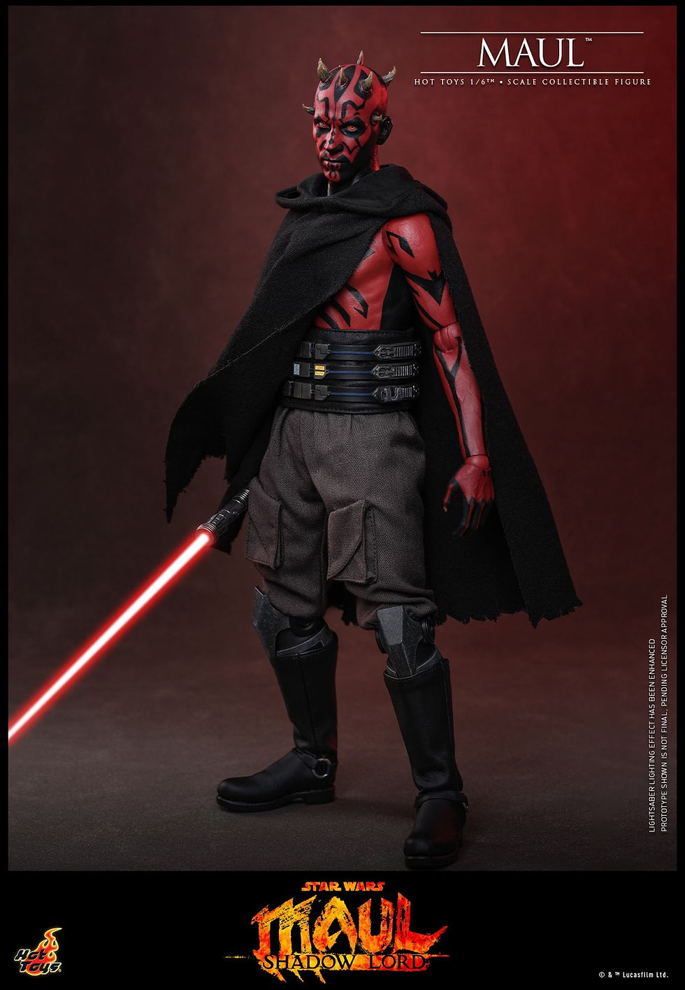 Miniatura: Hot Toys Star Wars: Maul - Shadow Lord Action Figure 1/6 Maul