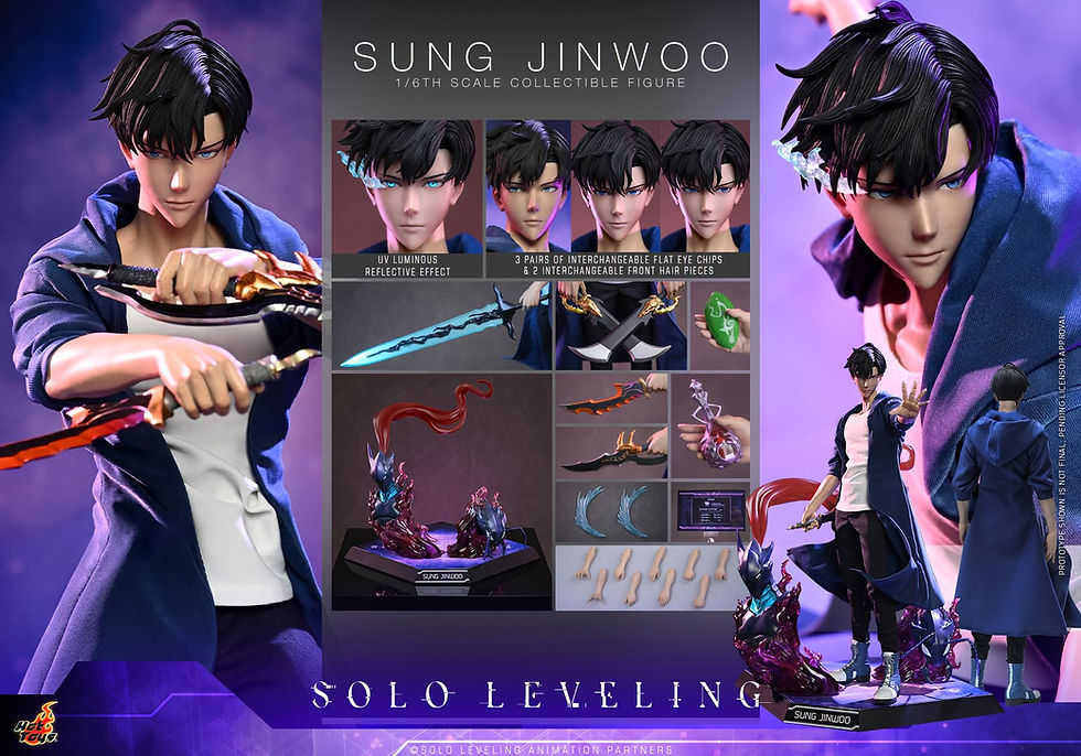Miniatura: Hot Toys Solo Leveling Action Figure 1/6 Sung Jinwoo