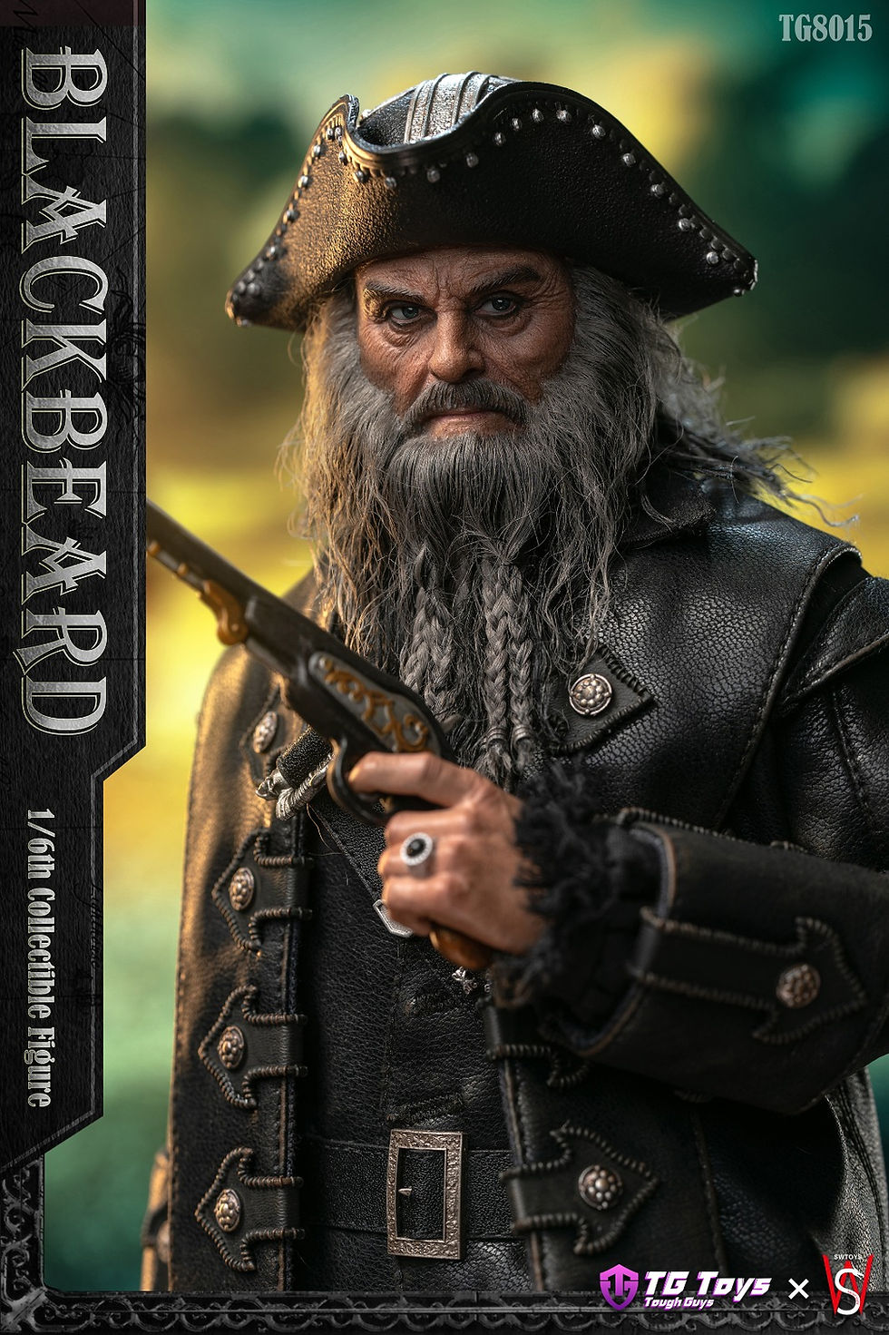 Miniatura: TGTOYS×SWTOYS TG8015 Action Figure 1/6 Blackbeard