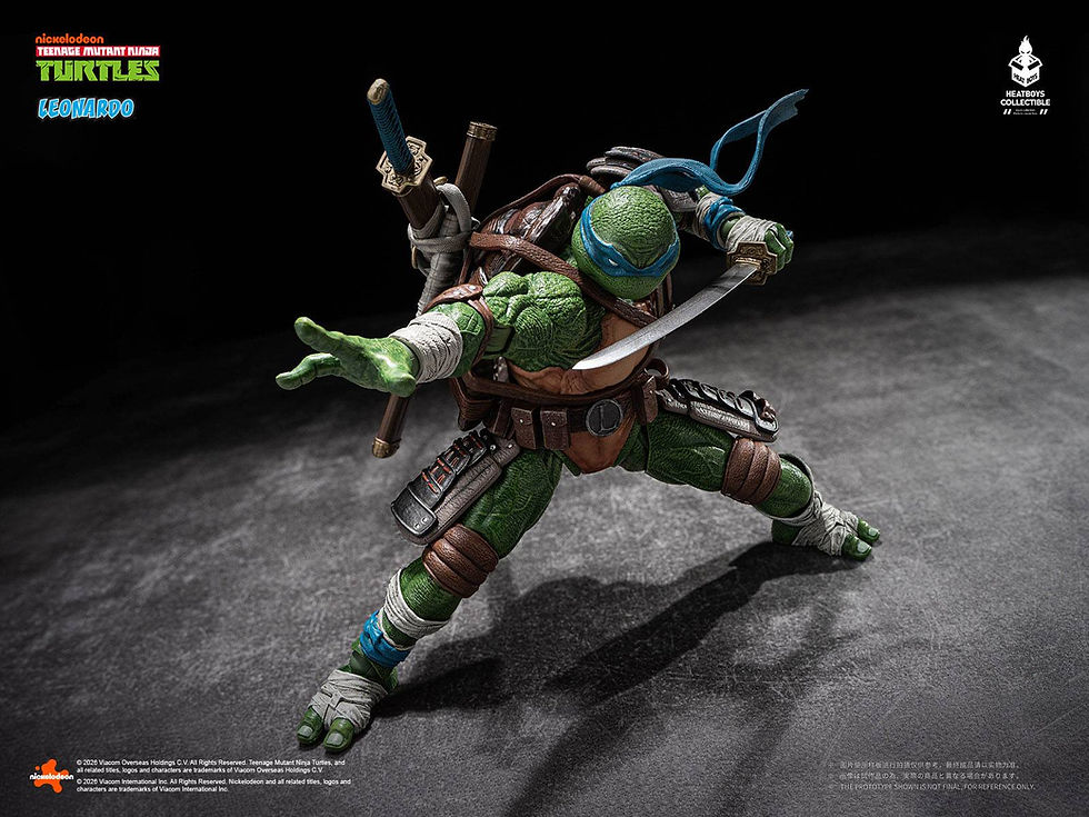 Miniatura: HEATBOYS HB0103 Teenage Mutant Ninja Turtles Leonardo Standard Version
