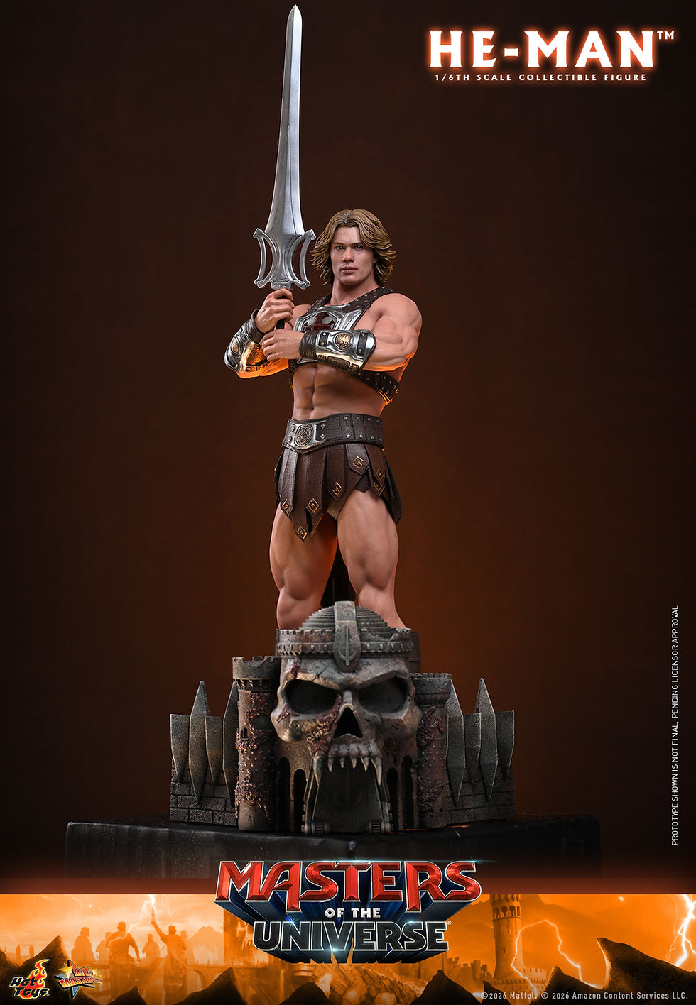 Miniatura: Hot Toys Masters of the Universe Action Figure 1/6 He-Man