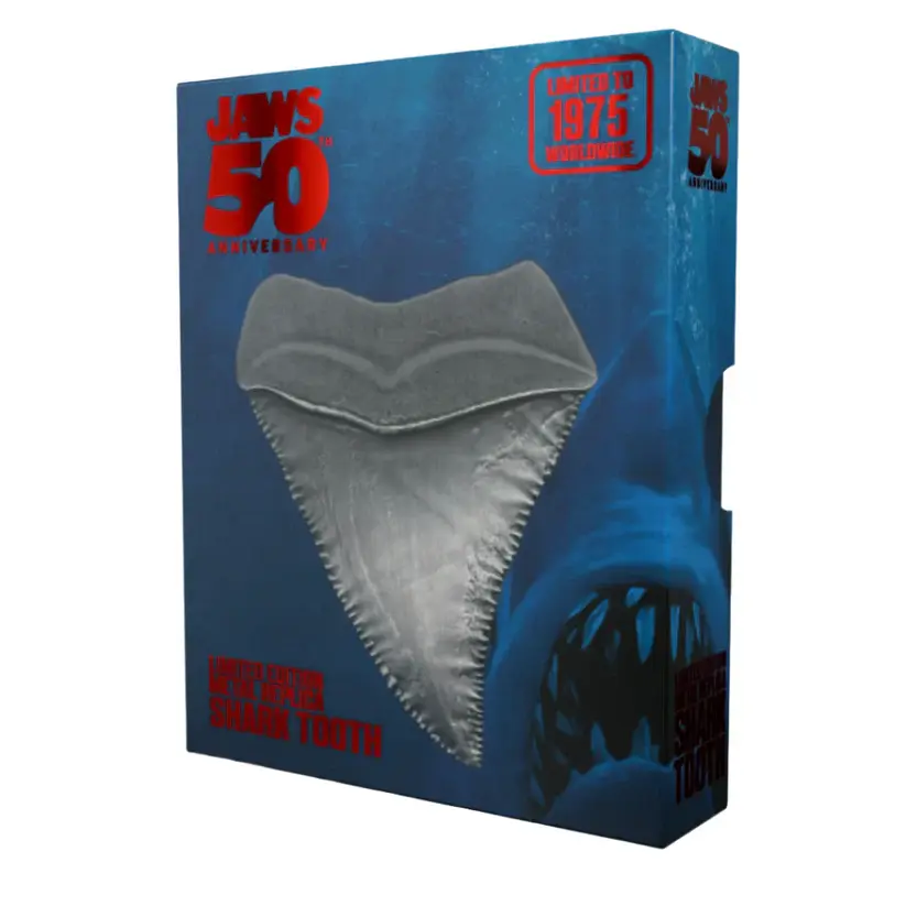 Miniatura: Jaws Medallion 50th Anniversary Shark Tooth Limited Edition