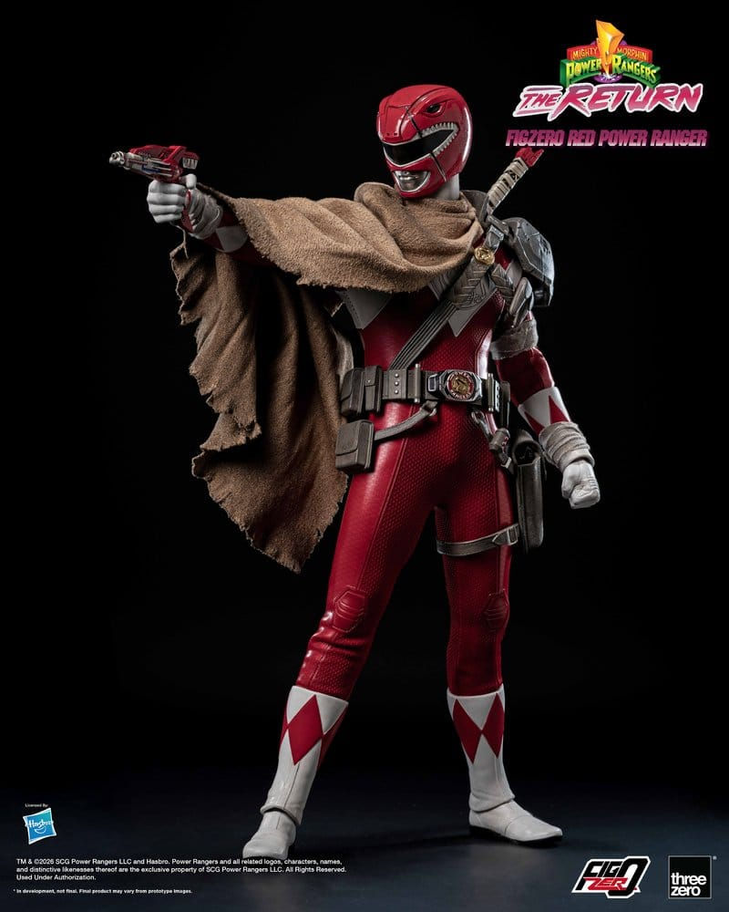 Miniatura: Mighty Morphin Power Rangers: The Return FigZero 1/6 Red Power Ranger