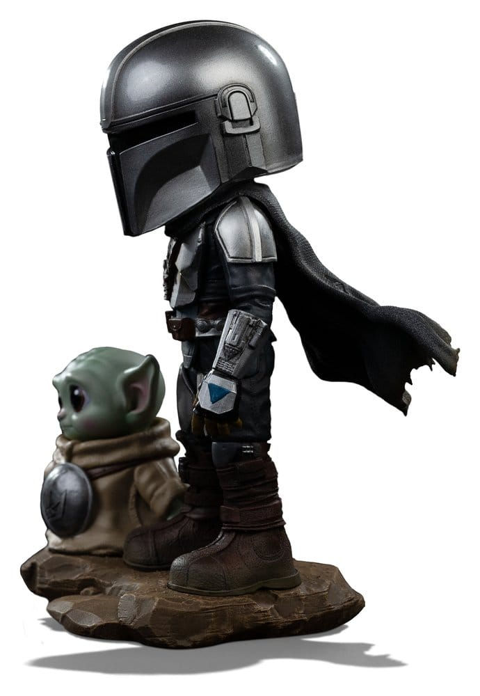 Miniatura: The Mandalorian & Grogu MiniCo Figure The Mandalorian and Grogu