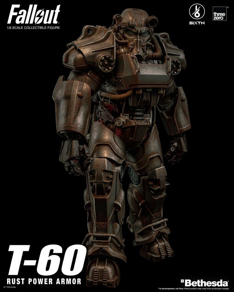 Miniatura: Threezero Fallout Action Figure 1/6 T-60 Rust Power Armor