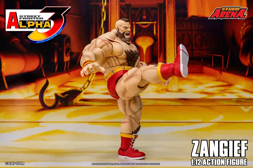 Miniatura: STORM ARENA Street Fighter Alpha 3 Action Figure 1/12 Zangief