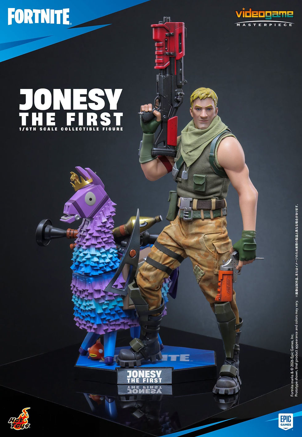 Miniatura: Hot Toys Fortnite Action Figure 1/6 Jonesy The First