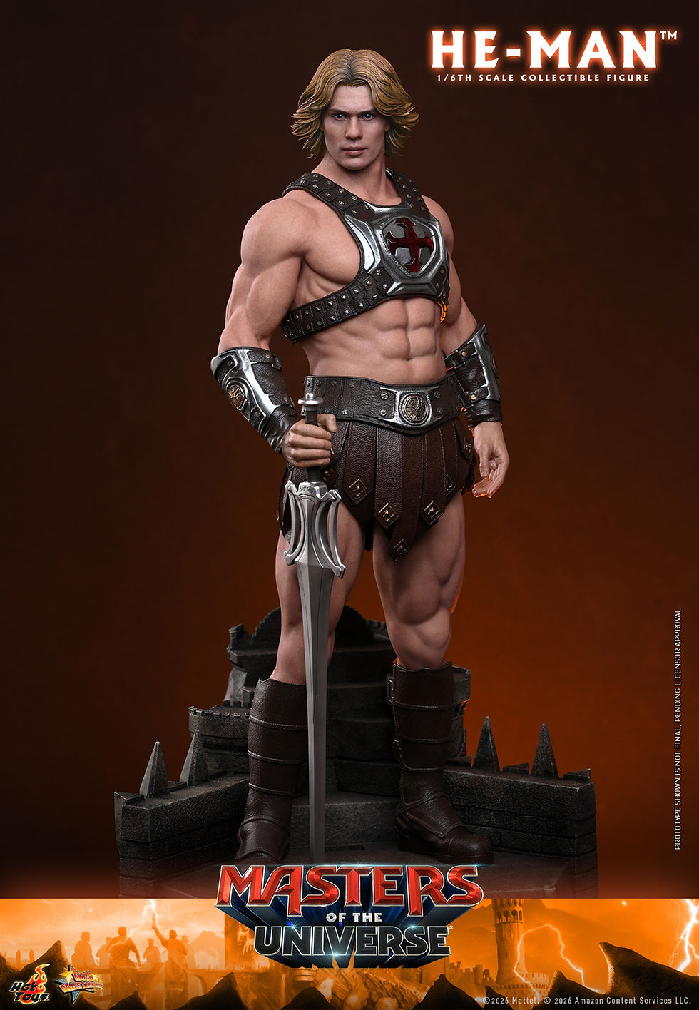 Miniatura: Hot Toys Masters of the Universe Action Figure 1/6 He-Man
