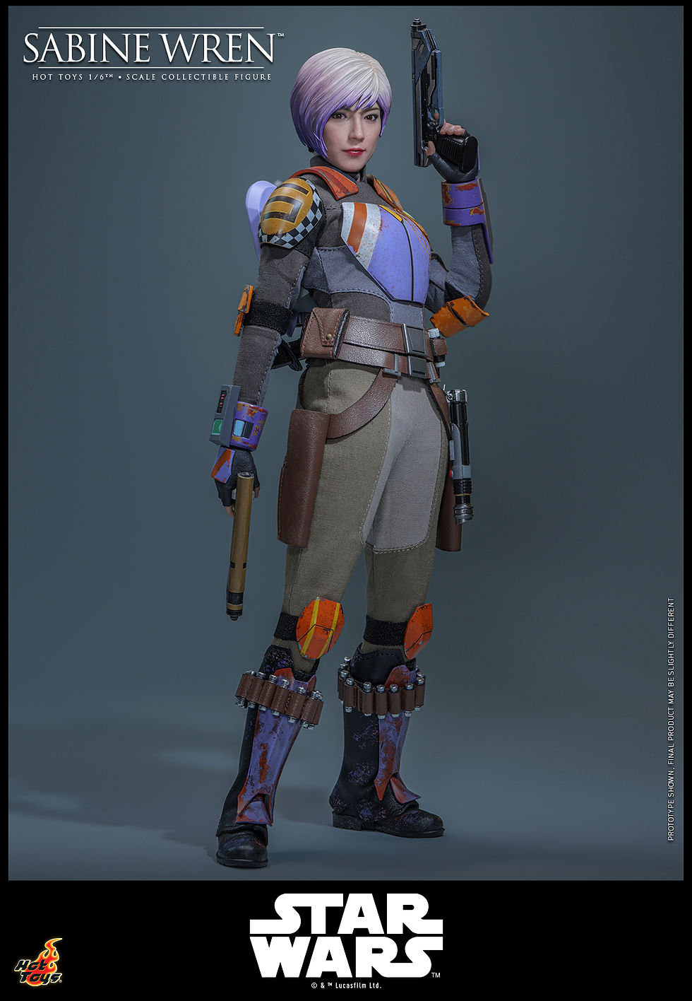 Miniatura: Hot Toys Star Wars: Rebels Action Figure 1/6 Sabine Wren