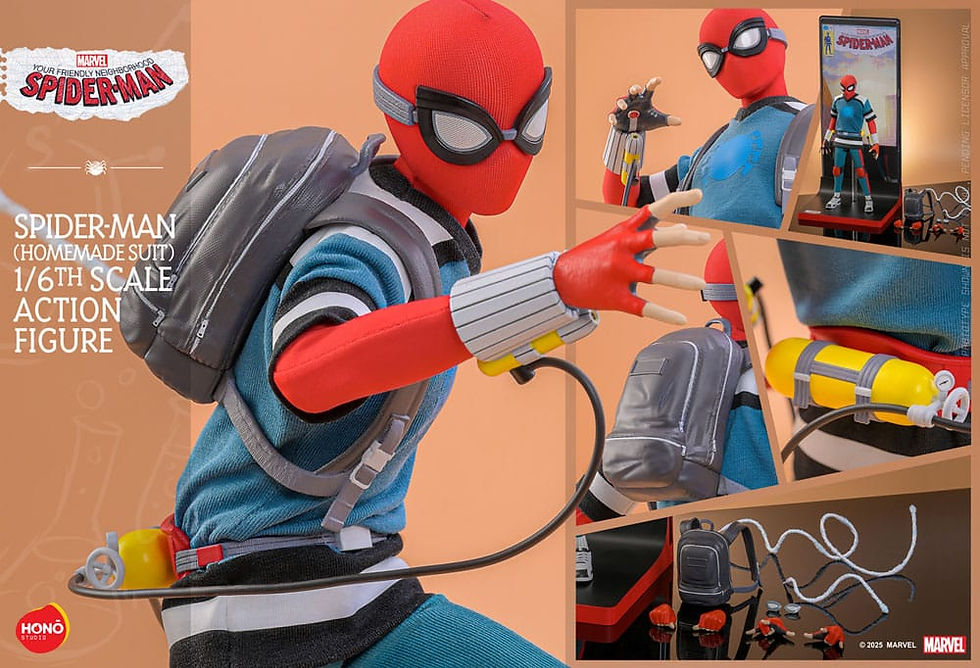 Miniatura: Hot Toys HONO STUDIO Your Friendly Neighborhood Spider-Man (Homemade Suit)