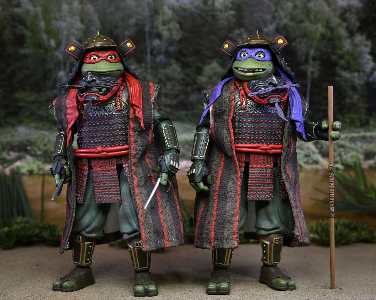 NECA Teenage Mutant Ninja Turtles 3 - Raffaello & Donatello