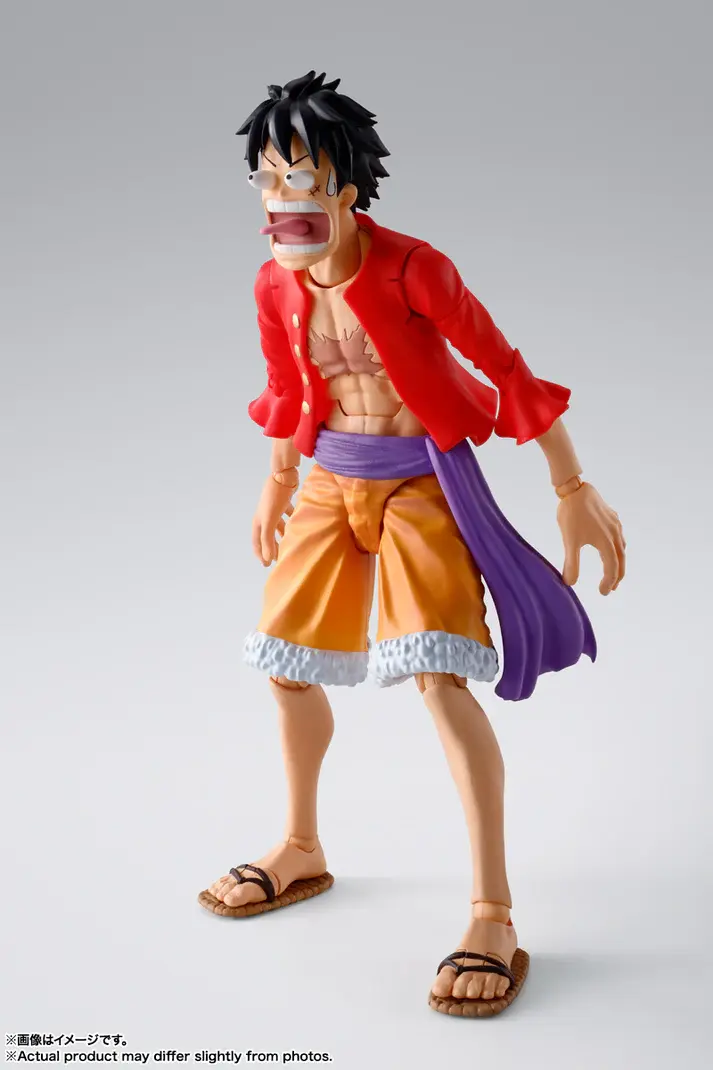 Miniatura: One Piece S.H. Figuarts Monkey D. Luffy -The Raid On Onigashima-