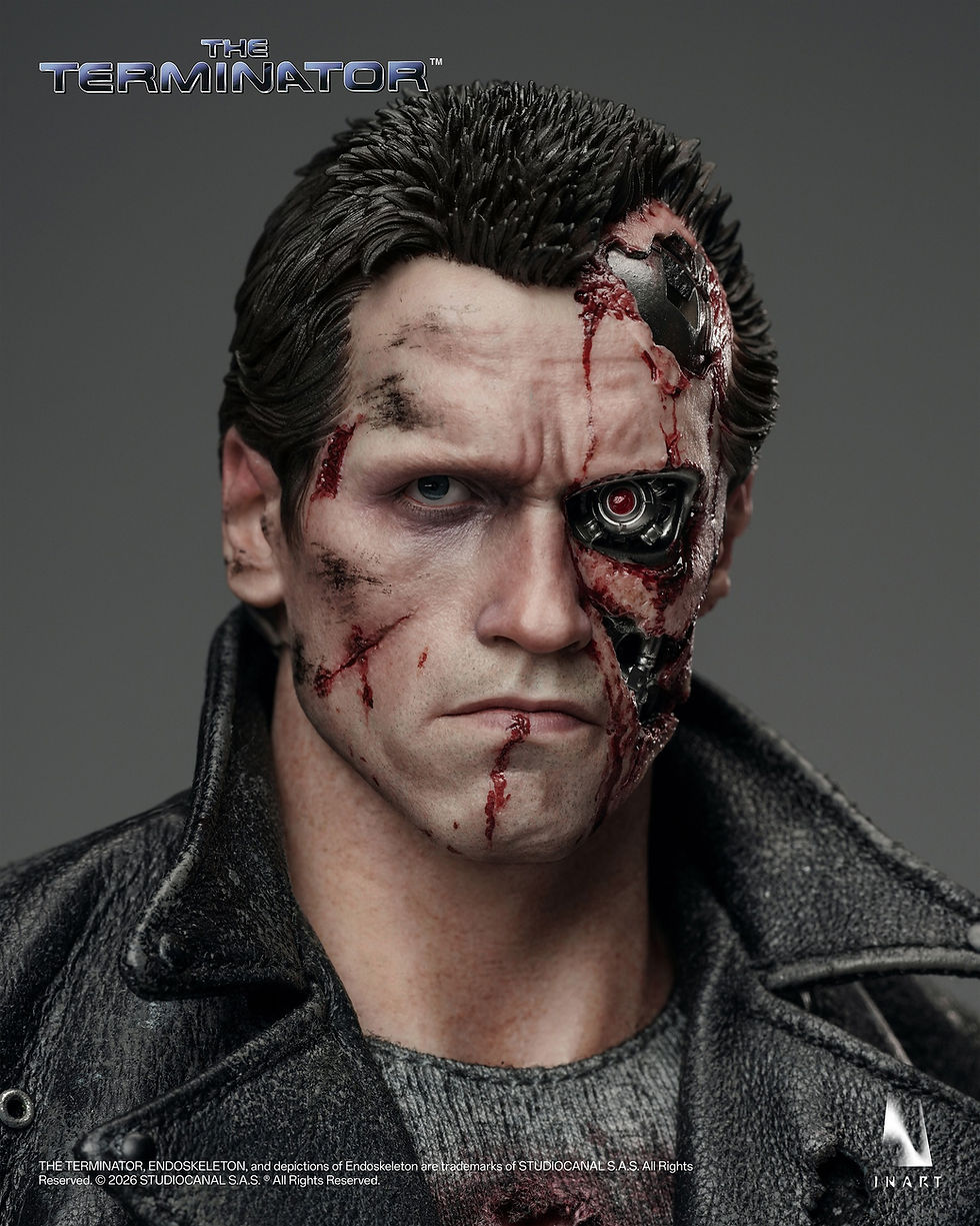 Miniatura: INART The Terminator - T-800 1/6 Collectible Figure (Double Pack)