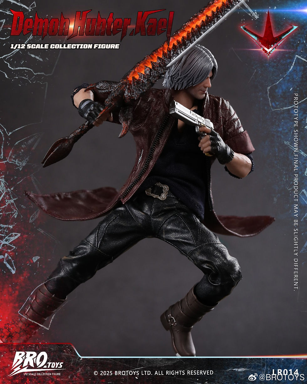 Miniatura: BROTOYS LR014 Action Figure 1/12 Demon Hunter Kael