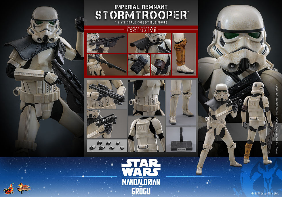 Miniatura: Hot Toys Star Wars: The Mandalorian & Grogu - Imperial Remnant Stormtrooper DX