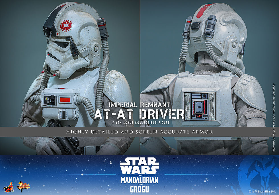 Miniatura: Hot Toys The Mandalorian and Grogu - Imperial Remnant AT-AT Driver