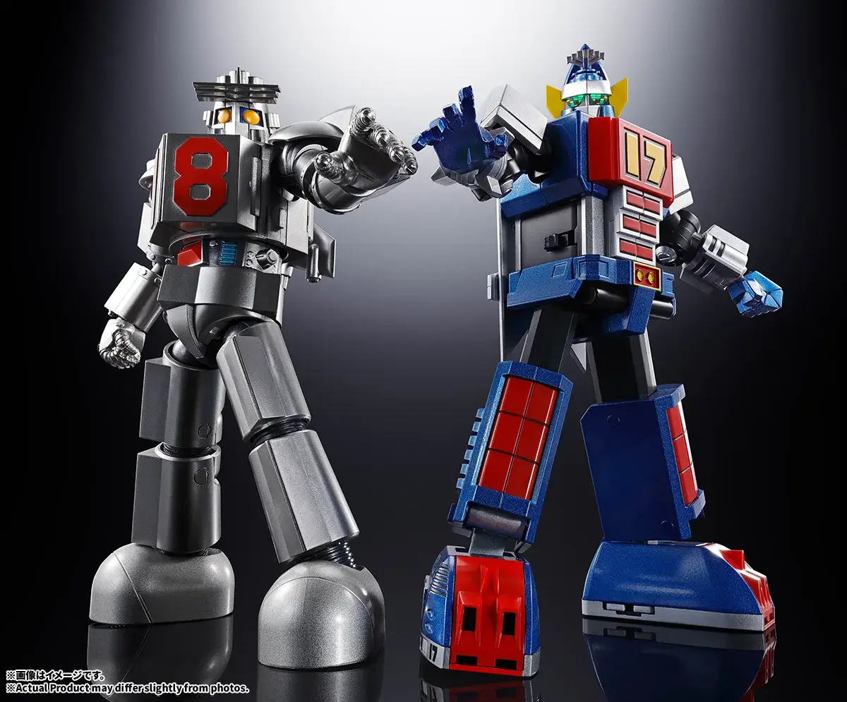 Soul of Chogokin GX-101S Daitetsujin 17 & 18 Graviton Box Set
