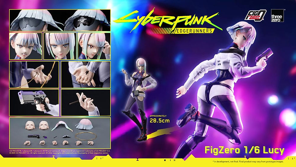 Miniatura: Threezero Cyberpunk: Edgerunners FigZero 1/6 Lucy
