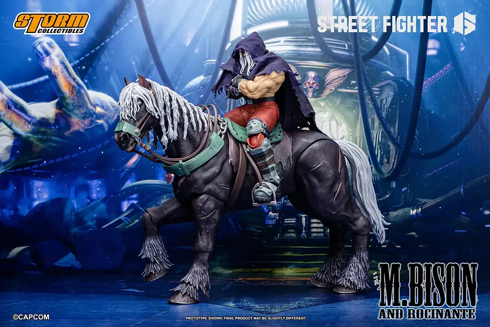 Miniatura: Storm Collectibles Street Fighter 6 - M. Bison & Rocinante