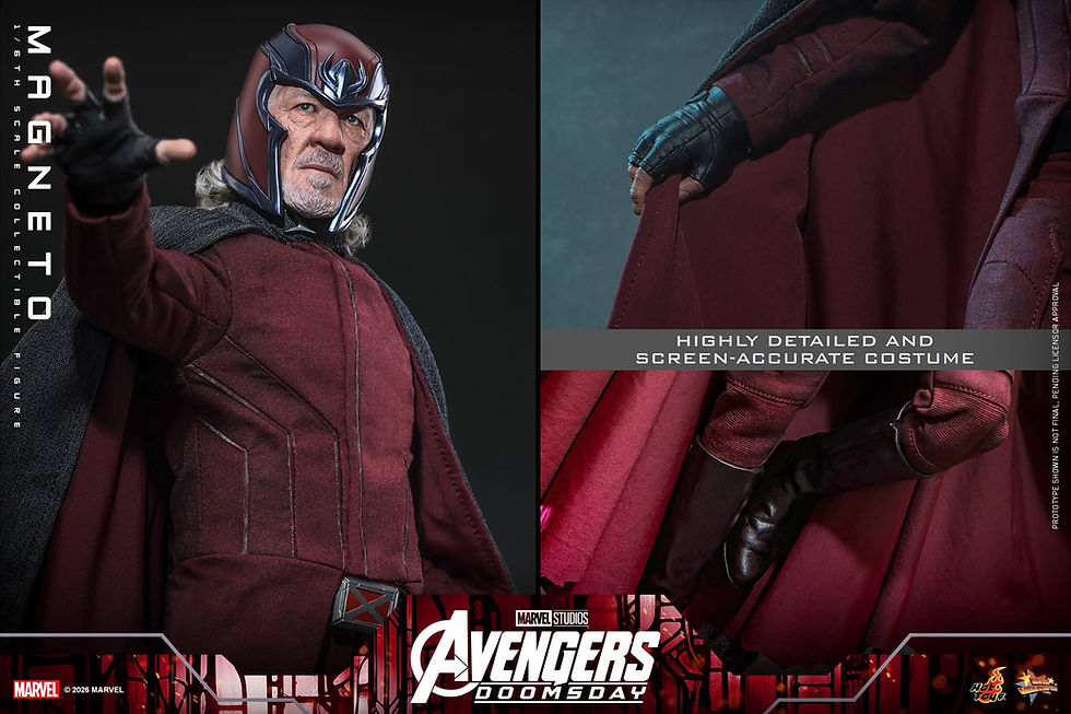 Miniatura: Hot Toys Avengers: Doomsday Action Figure 1/6 Magneto