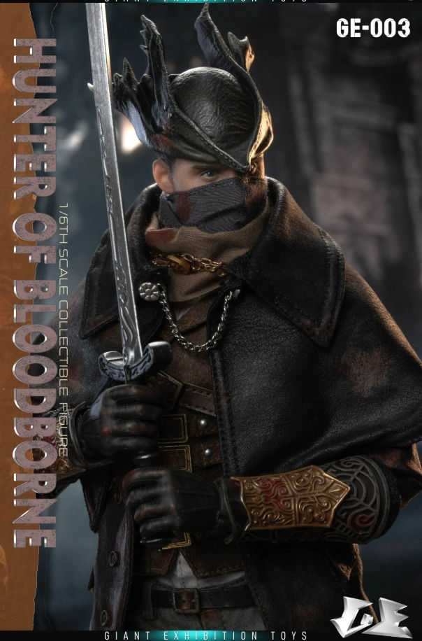 Miniatura: Giant Exhibition Toys GE-003 Action Figure 1/6 Hunter of Bloodborne