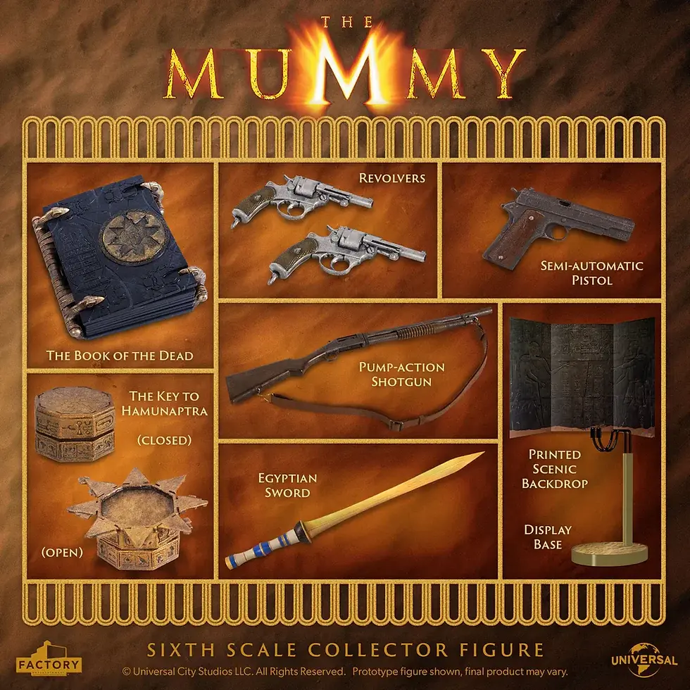 Miniatura: The Mummy Rick O'Connell 1/6 Collector Figure