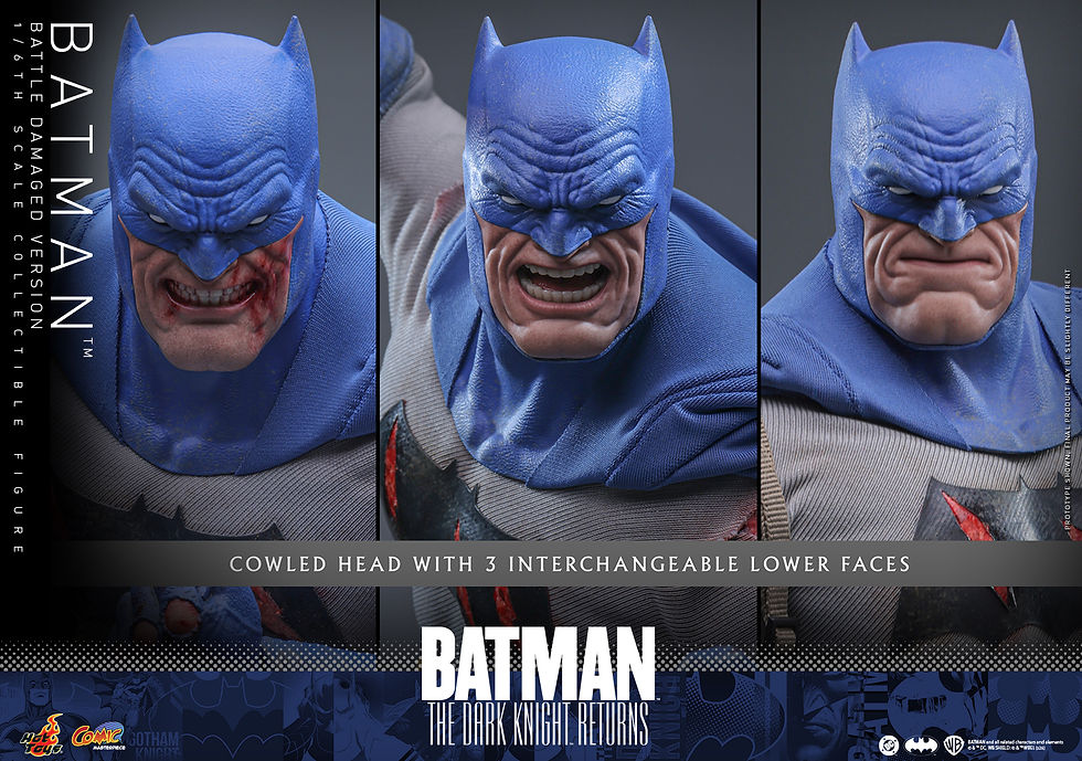 Miniatura: Hot Toys Batman: The Dark Knight Returns Action Figure 1/6 Batman Battle Damaged