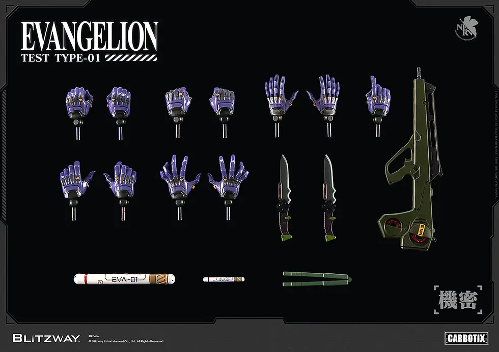 Miniatura: CARBOTIX  Evangelion Unit-01 Test Type (Standard Ver.)