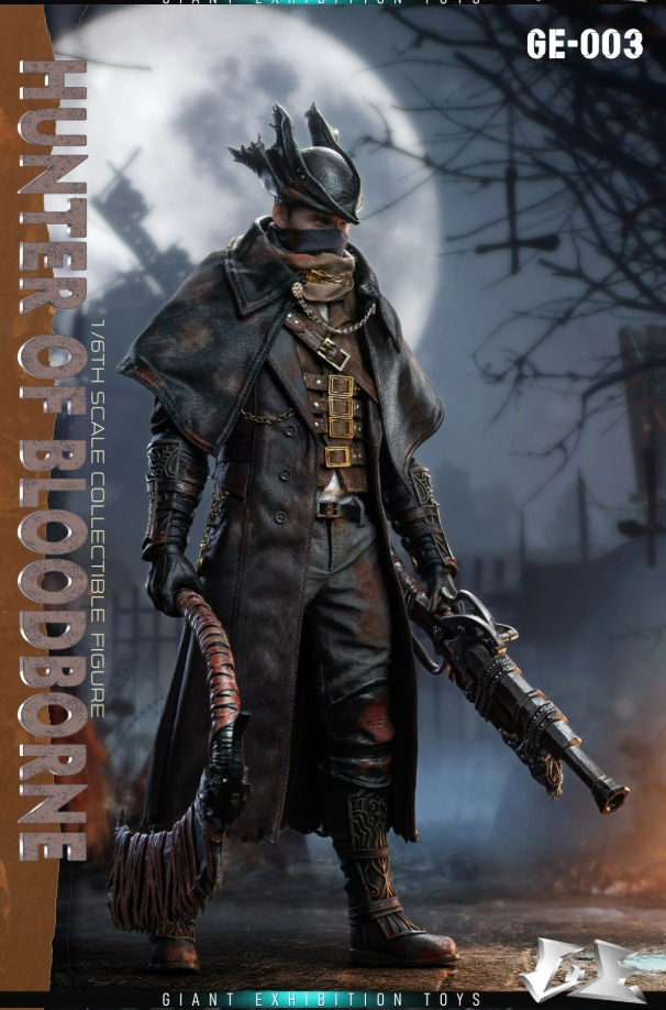Miniatura: Giant Exhibition Toys GE-003 Action Figure 1/6 Hunter of Bloodborne