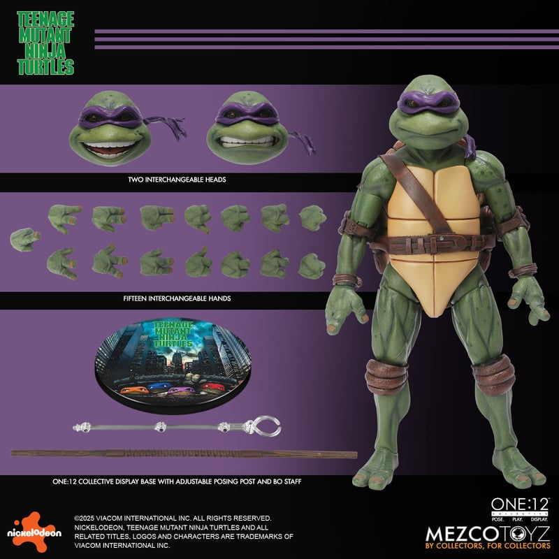 Miniatura: One:12 Collective Teenage Mutant Ninja Turtles 1990 Boxed Set