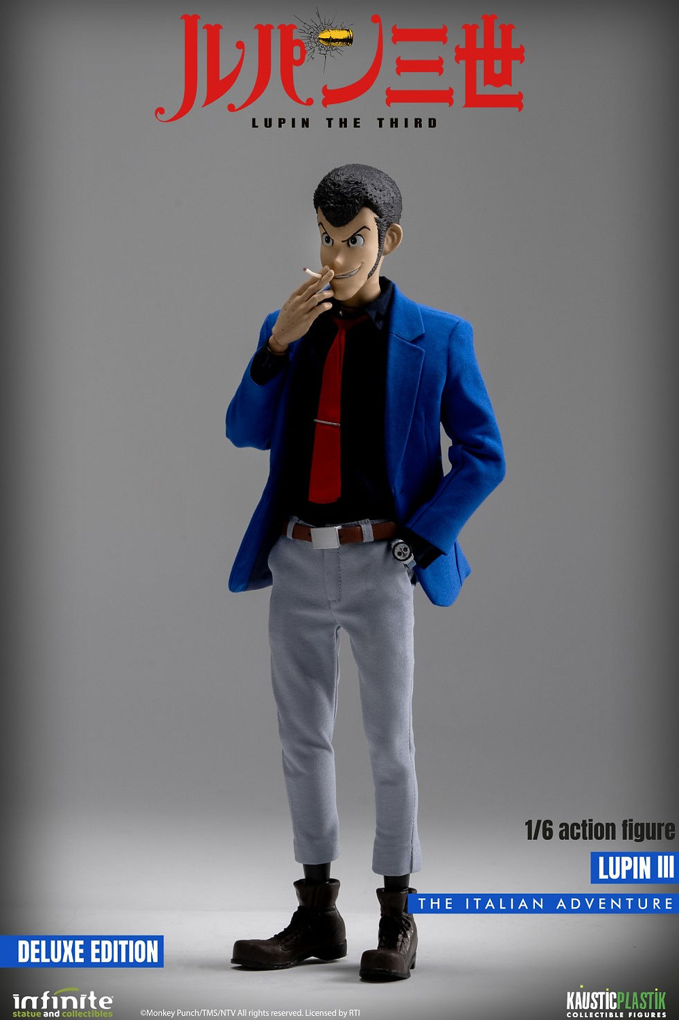 Miniatura: Lupin The 3rd The Italian Adventure 1/6 Action Figure Lupin Deluxe Ed.