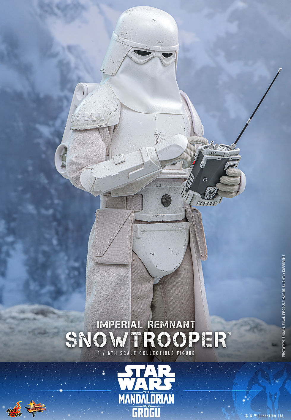 Miniatura: Hot Toys Star Wars: The Mandalorian & Grogu - Imperial Remnant Snowtrooper