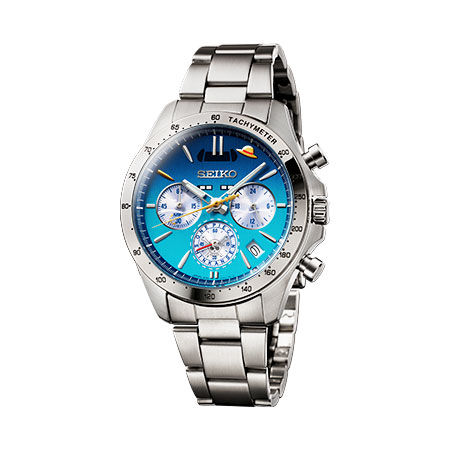 Miniatura: One Piece Shinkansen SEIKO Setouchi Blue Train Model Watch