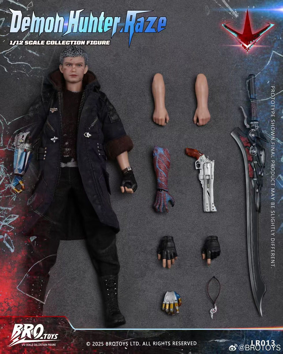 Miniatura: BROTOYS LR013 Action Figure 1/12 Demon Hunter Raze