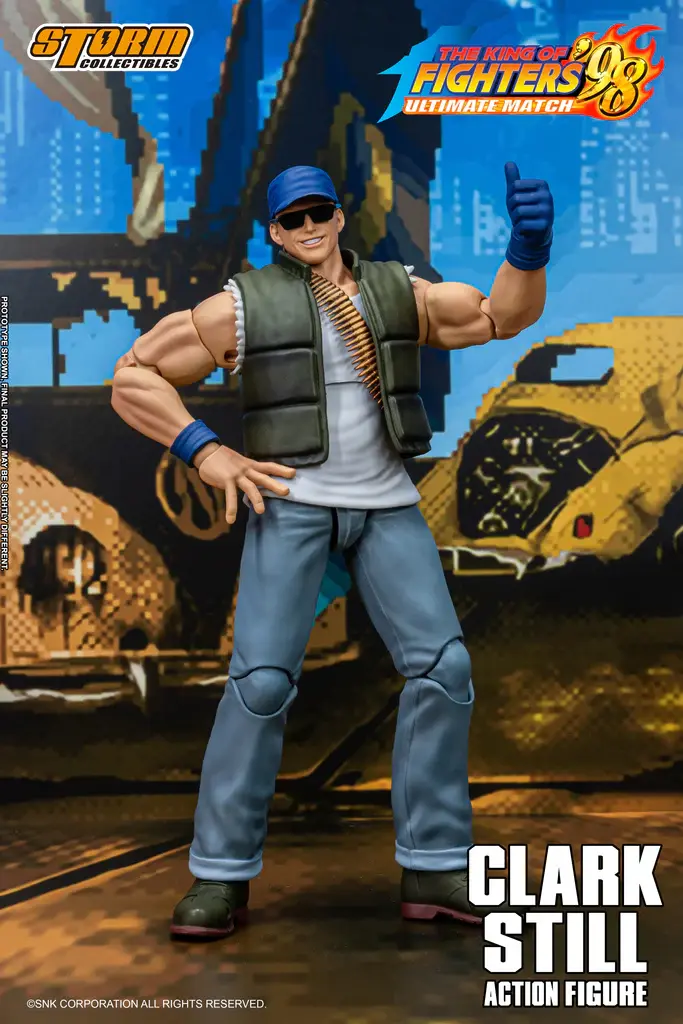 Miniatura: Storm Collectibles The King of Fighters 98 Ultimate Match Clark Still