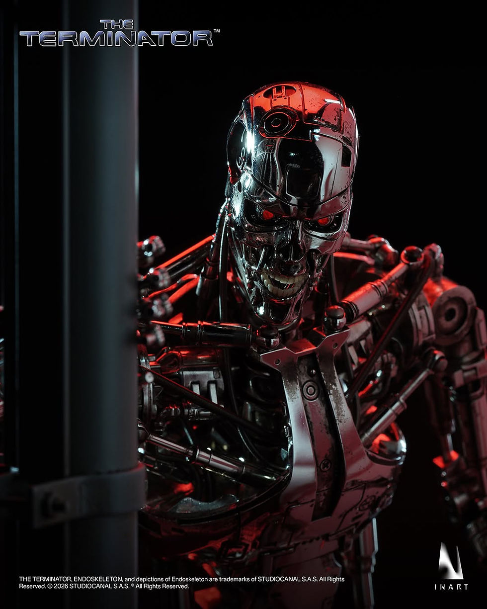 Miniatura: INART The Terminator - T-800 Endoskeleton 1/6 Collectible Figure