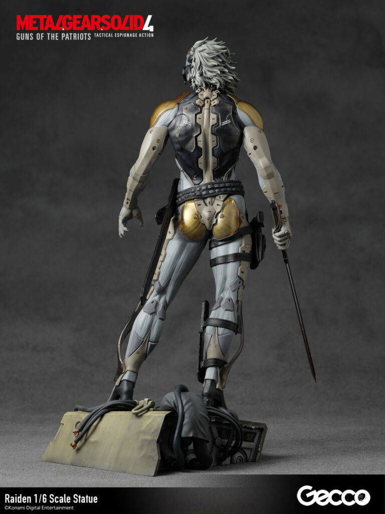 Miniatura: Metal Gear Solid 4: Guns of the Patriot - Raiden 1/6 Polystone Statue
