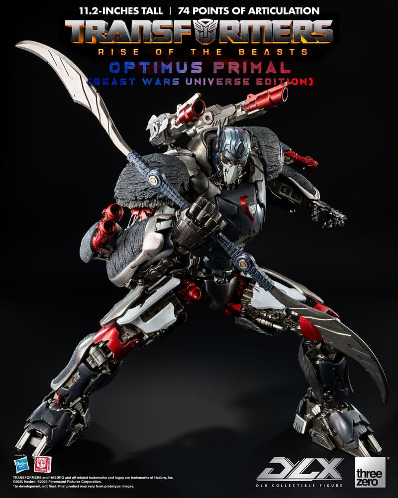 Miniatura: Transformers: Rise of the Beasts DLX Optimus Primal (Beast Wars Universe Ed.)