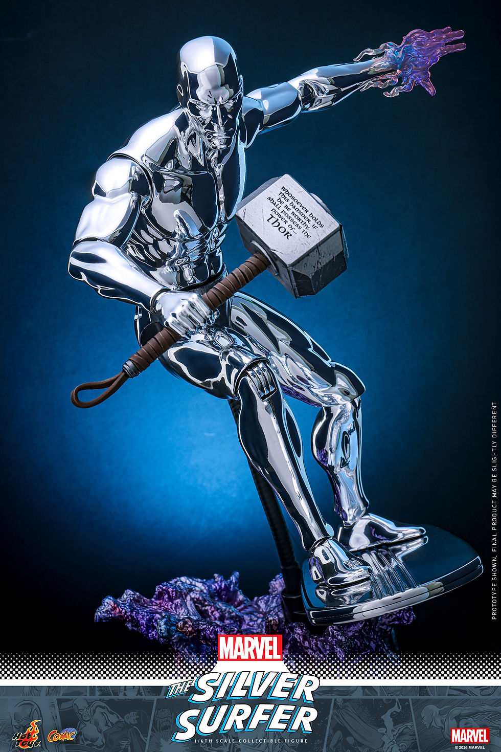 Miniatura: Hot Toys Marvel Comics Action Figure 1/6 Silver Surfer