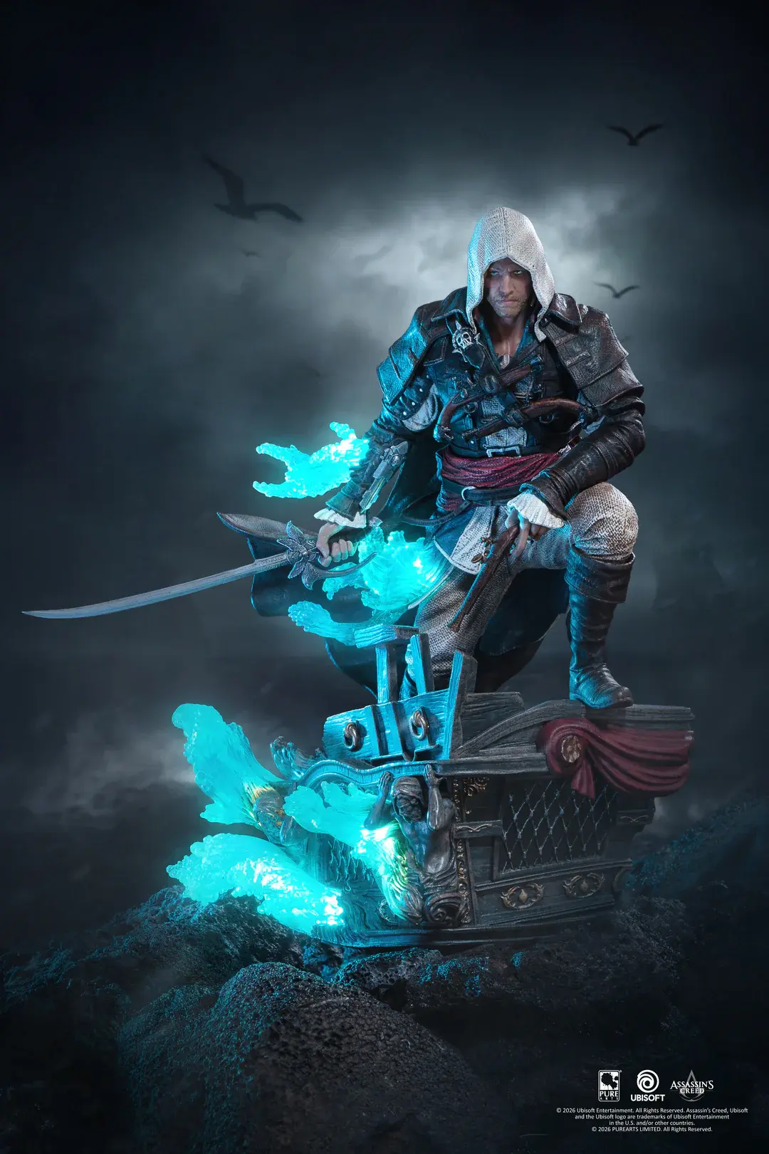 Assassin's Creed Black Flag Resynced Animus Edward Kenway 1/8 Statue
