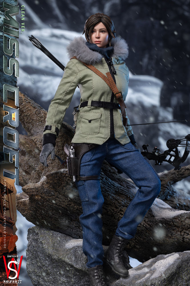 Miniatura: SWTOYS SW FS077A Action Figure 1/6 Miss Croft (Ver. A)