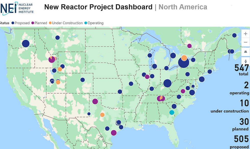 Figure 4: United States Power Plant Map