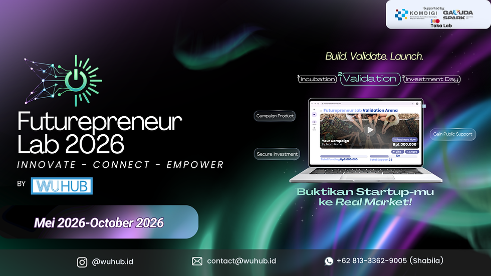 FUTUREPRENEUR LAB WU HUB background