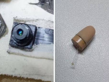 Candidato é preso em flagrante com 'câmera menor que botão' e ponto eletrônico em prova do Detran-RN