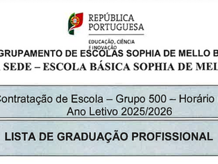 Aviso de abertura para o horário n.º 41
