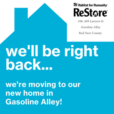 We'll be right back... we're moving!