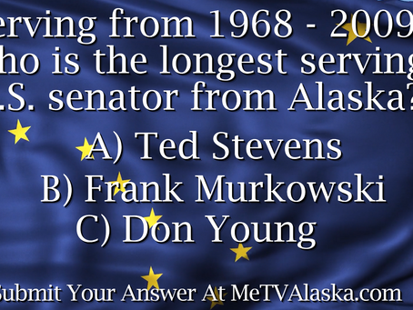 Serving from 1968 - 2009, who is the longest serving U.S. senator from Alaska? A) Ted Stevens B) Frank Murkowski C) Don Young