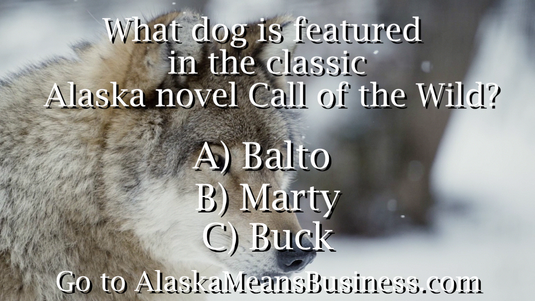 Alaska Trivia! What dog is featured in the classic Alaska novel Call of the Wild?