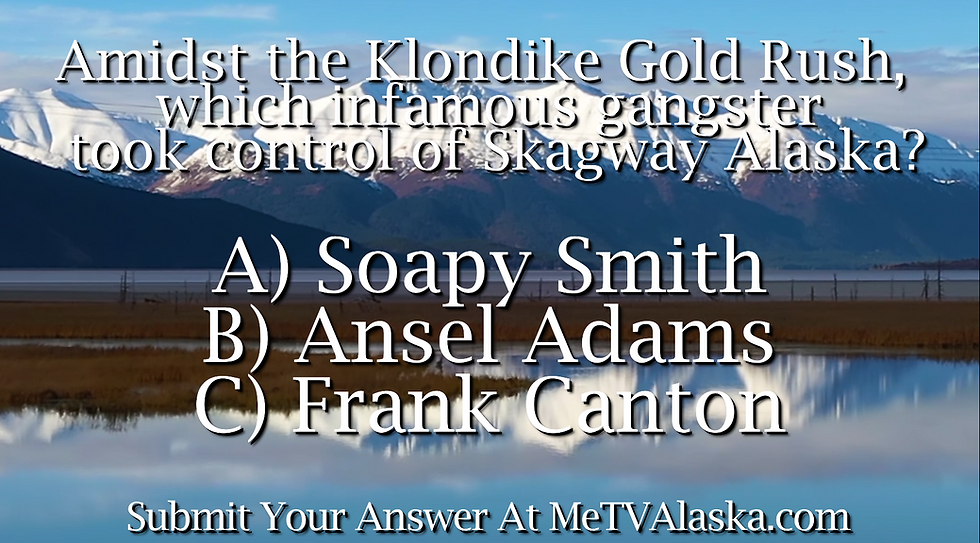 Amidst the Klondike Gold Rush, which infamous gangster took control of Skagway Alaska?